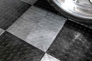 Garage Flooring Inc Coin Grid Loc Tiles